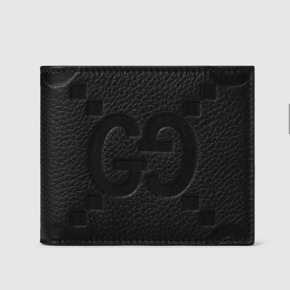 GUCCI ☆ Jumbo GG Wallet ☆ Black ☆ NEW ꨄ W/dust-bag - Picture 3 of 10